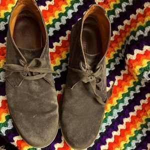 Vince mens Grey Suede Sneaker boots